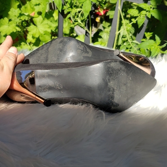 Atmosphere Black suede heels 8 - Picture 10 of 10